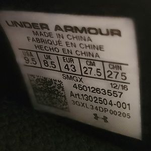 Under Armour Threadborne Shift Mens size 9.5